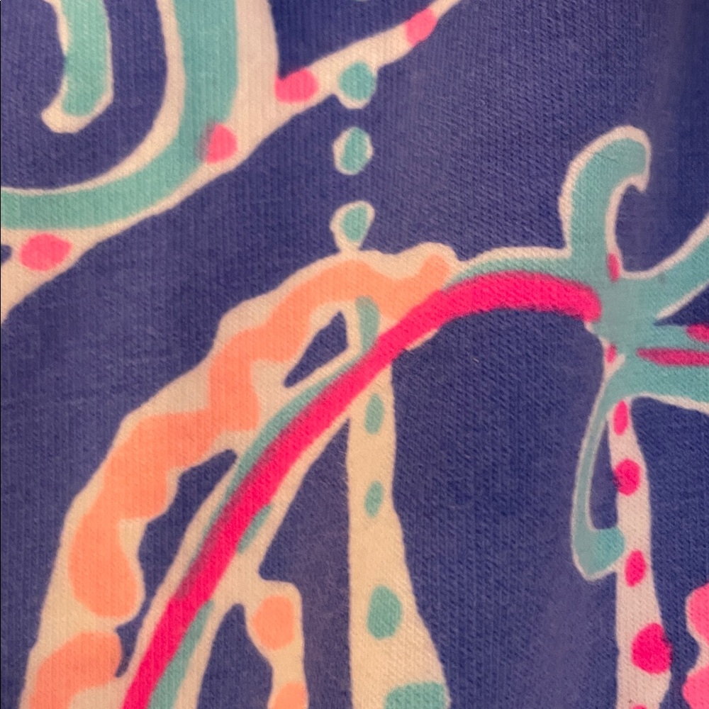 Rare Lilly Pulitzer Captain Popover Jellies Be Jammin Top XL EUC - Picture 6 of 8